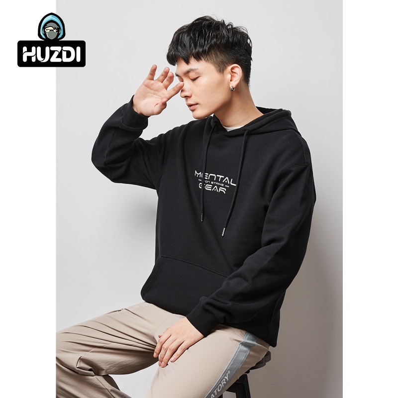 Áo Hoodie Nam Nữ Unisex HUZDI - Phong Cách Hàn Quốc Cá Tính, Chất Nỉ Cào Bông Dày Ấm - Mã HOD022 | BigBuy360 - bigbuy360.vn