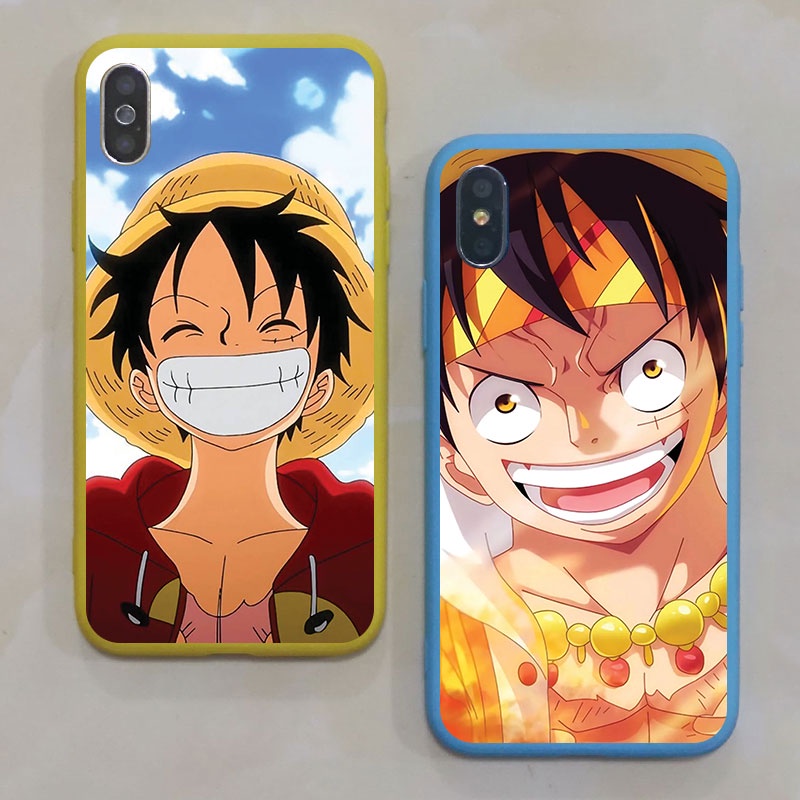 OPPO A37 A39 A57 A71 A83 A1 Vỏ điện thoại TPU mềm và dẻo One Piece Luffy