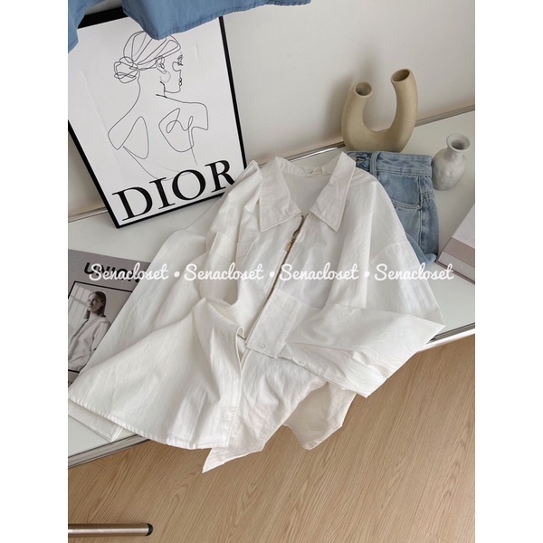 Sơmi khoá Zipper DEMIN cực chất (Ảnh thật)