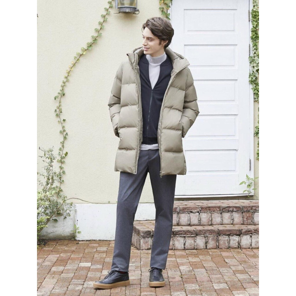 ACL20 Áo cổ lọ giữ nhiệt nam Uni chất nỉ băng lông dày dặn ấm áp | BigBuy360 - bigbuy360.vn