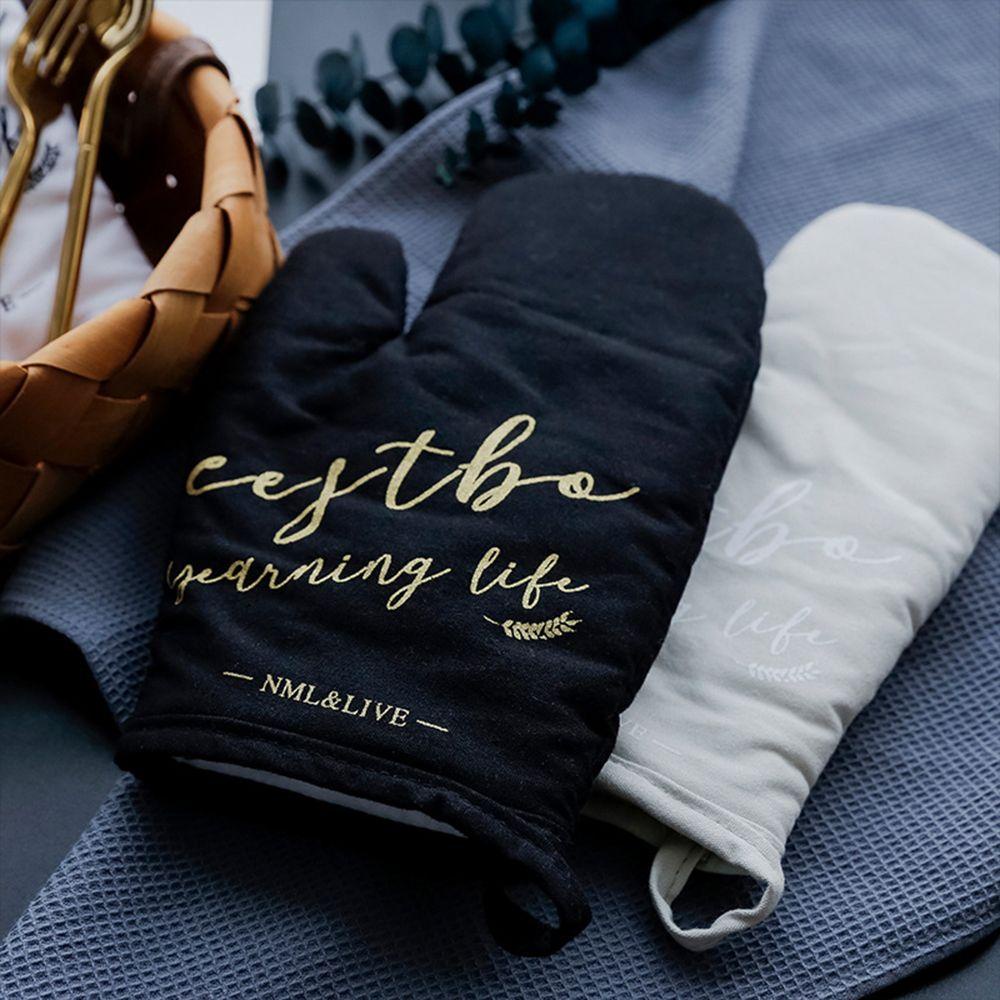 Aaron1 Găng Tay Chịu Nhiệt Độ Cao Dùng Cho Lò Nướng Bbq