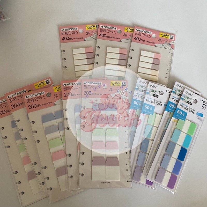 INDEX DAISO, ngăn trang sách, vở