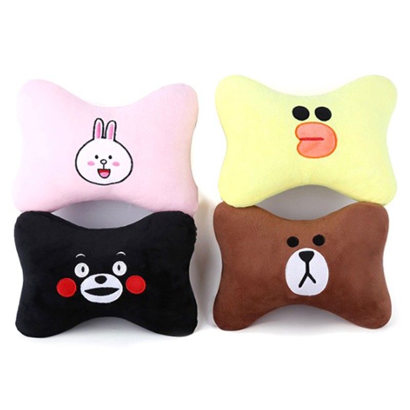 Gối kê cổ thiết kế hình nhân vật hoạt hình dễ thương tiện dụng cho xe hơi | BigBuy360 - bigbuy360.vn