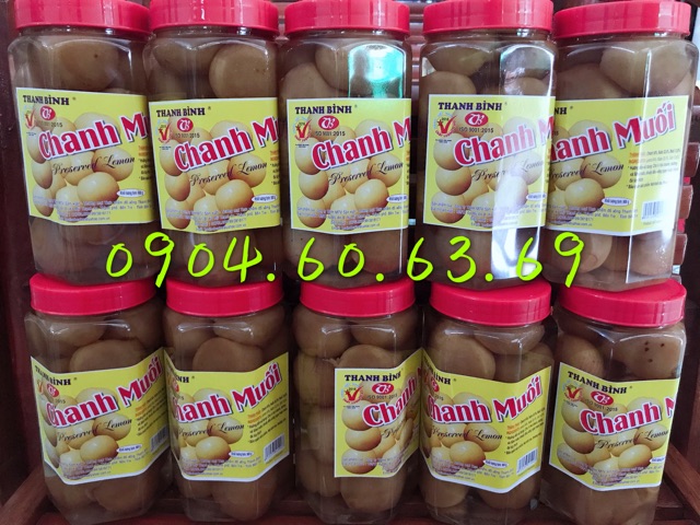 Chanh Muối Thanh Bình 900g