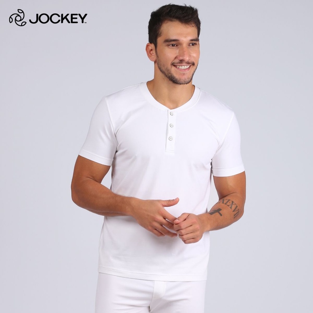 Áo Thun Nam Jockey Cổ Tròn Cotton Co Giãn - J0207