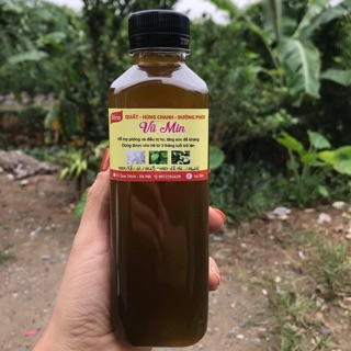 Siro quất húng chanh đường phèn