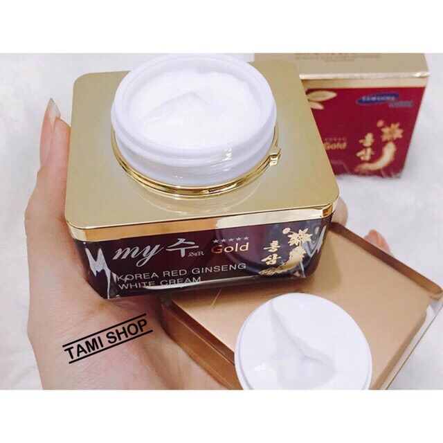 KEM HỒNG SÂM MY GOLD KOREA RED GINSENG WHITE CREAM