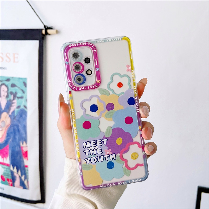 Ốp điện thoại in hoạt hình cho OPPO A15 A16 A9 A5 A53 2020 A5S A1K A37 A12 A3S A54 A55 A74 A95 4G REALME C1 RENO5 F