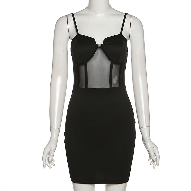 DUNEA Đầm Hai Dây Thiết Kế Quyến Rũ Thời Trang Dành Cho Nữ