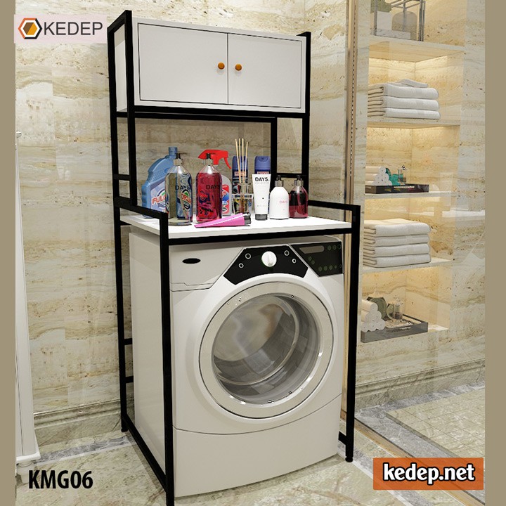 Kệ tủ để đồ máy giặt lồng ngang KMG06 | BigBuy360 - bigbuy360.vn