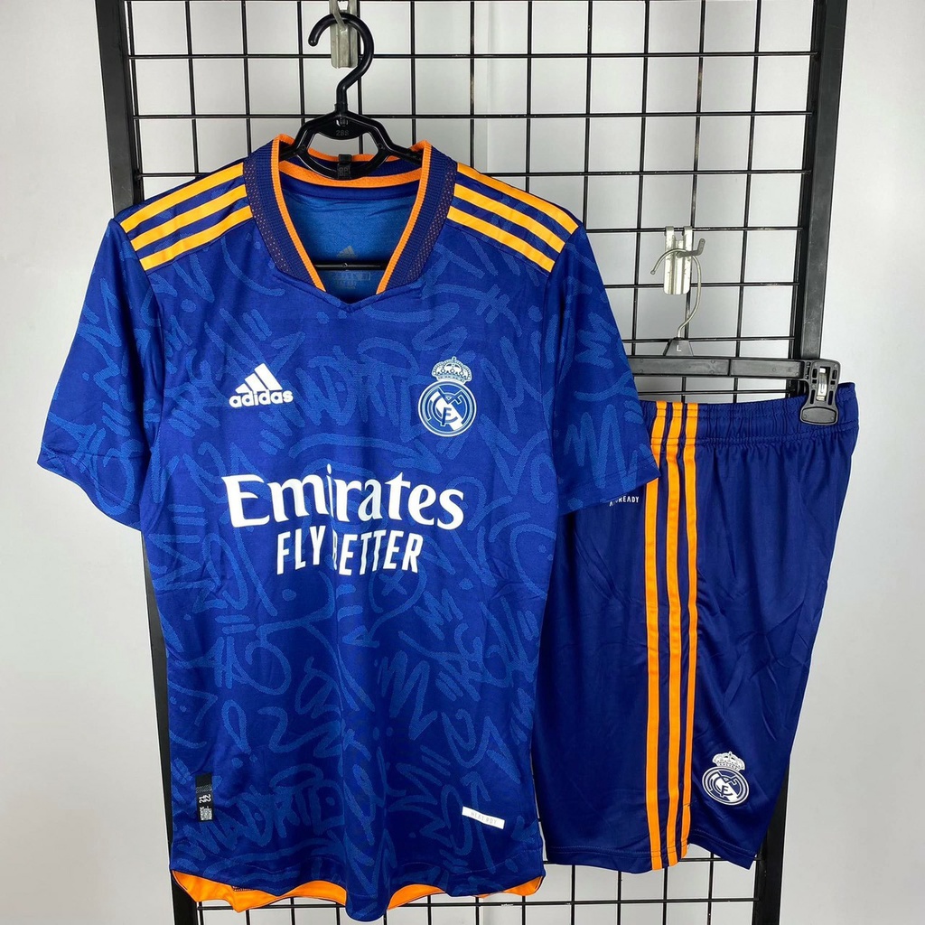 Áo Bóng Đá CLB Real Madrid - mua giai 2021-2022 nhiều mẫu- Chất Polyeste Thái Cao Cấp - Co Giãn 4 Chiều full logo