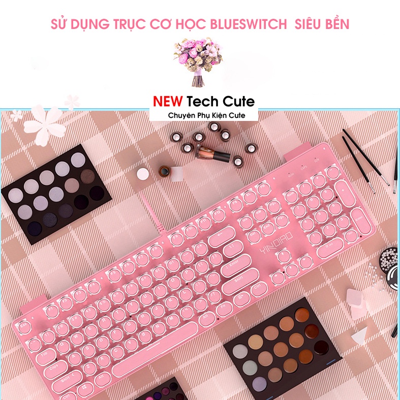 Bàn phím máy tính, bàn phím cơ HỒNG PRO T900 LED 10 Chế Độ, Phím Cơ Blue Gaming Máy Tính, Laptop, PC CHO NAM & NỮ