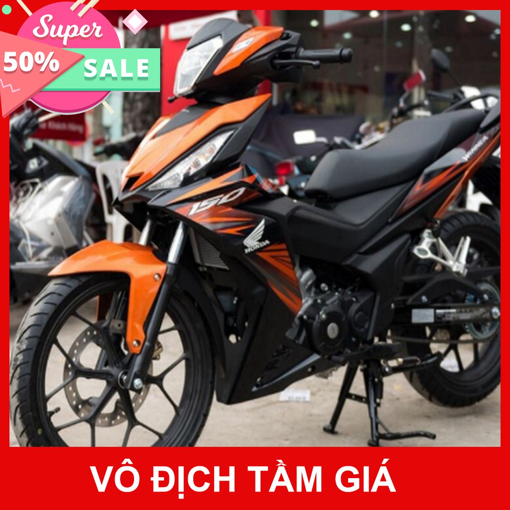 [GIÁ GỐC] NGUYÊN BỘ TEM DÁN XE HONDA WINNNER, DECAL DÁN FULL XE (DÀN ÁO) MÀU CAM