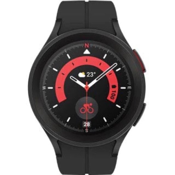 Chính hãng-không hộp-Dây silicone khoá titan thay thế cho đồng hồ Galaxy watch 4-4 Classic-5-5 Pro
