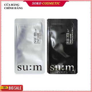 Mặt Nạ Thải Độc Su:m 37 Bright Award Bubble-De Mask Pack