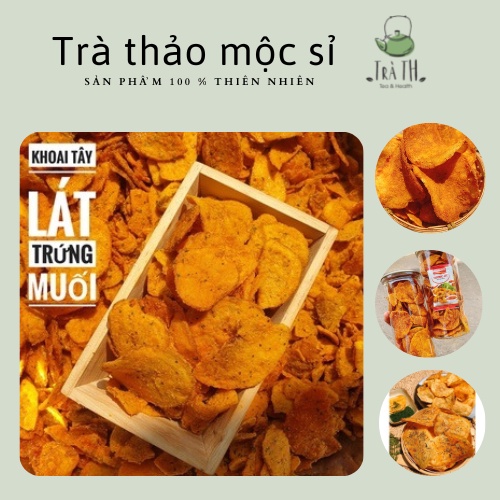 khoai tây lắc trứng muối thơm ngon_siêu hấp dẫn hộp pet 200g