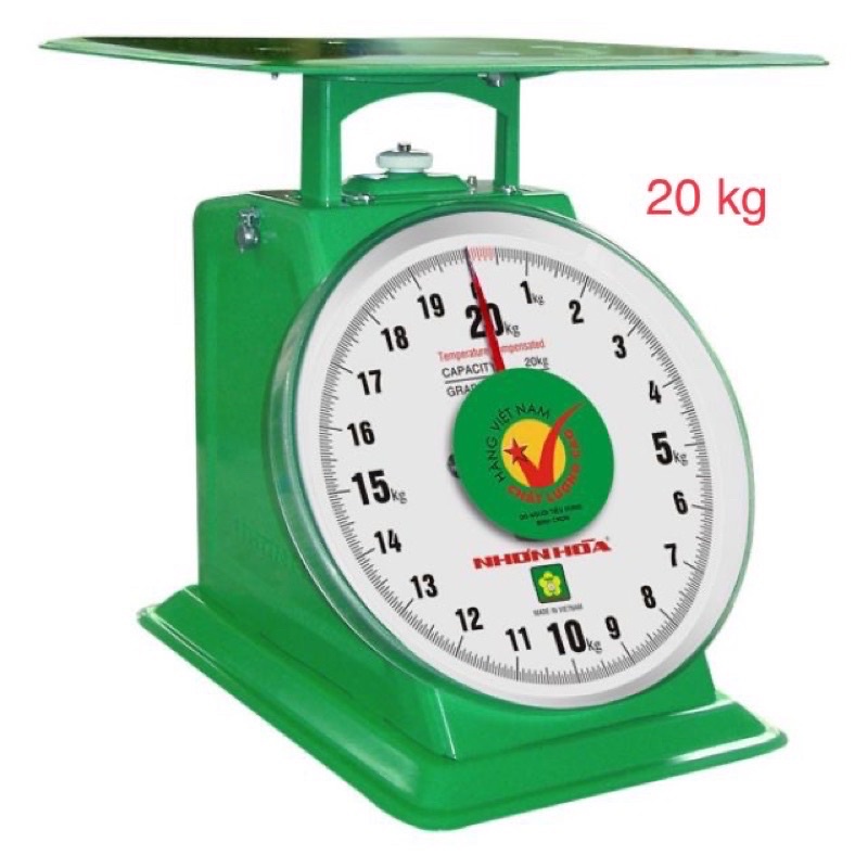 Cân Nhơn hoà chính hãng 4kg - 10kg - 12kg - 15kg - 20kg - 30kg Bền bỉ , chính xác
