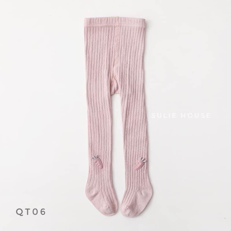 Quần tất len gân cà rốt - QT06