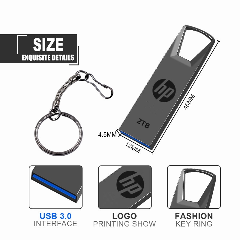 Ổ Đĩa Flash HP USB 2TB 3.0 Tốc Độ Cao