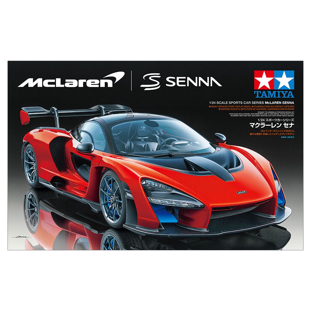 24355 Mô hình xe ô tô 1/24 SCALE McLAREN SENNA