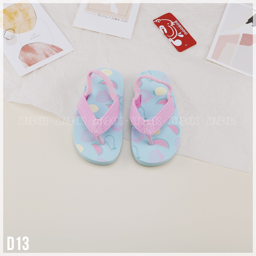 Dép tông siêu nhẹ cho bé trai bé gái Zonekids - D13A