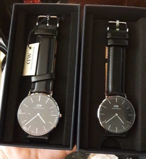 Đồng hồ nam dây da Daniel Wellington - DW00100127