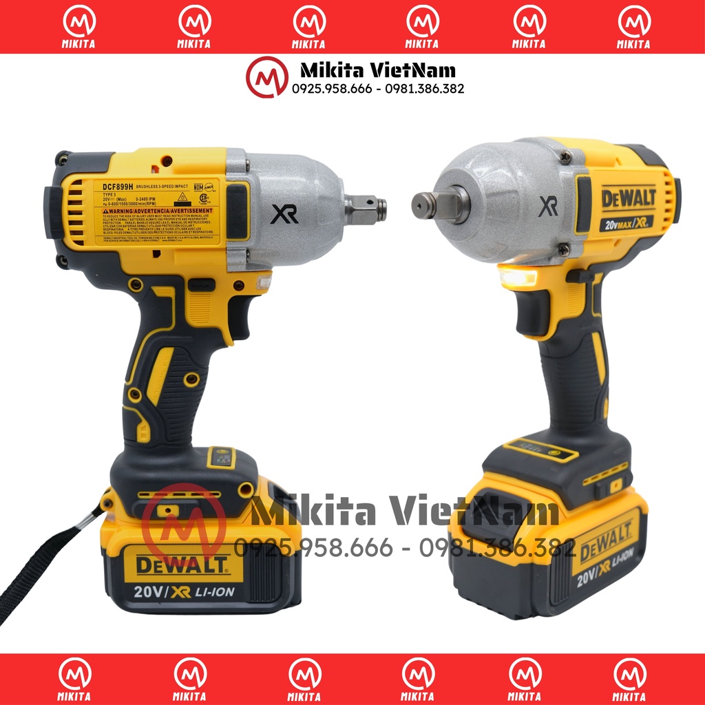 Máy siết bulong Dewalt DCF899 lực siết lớn 880Nm - Mới nhất