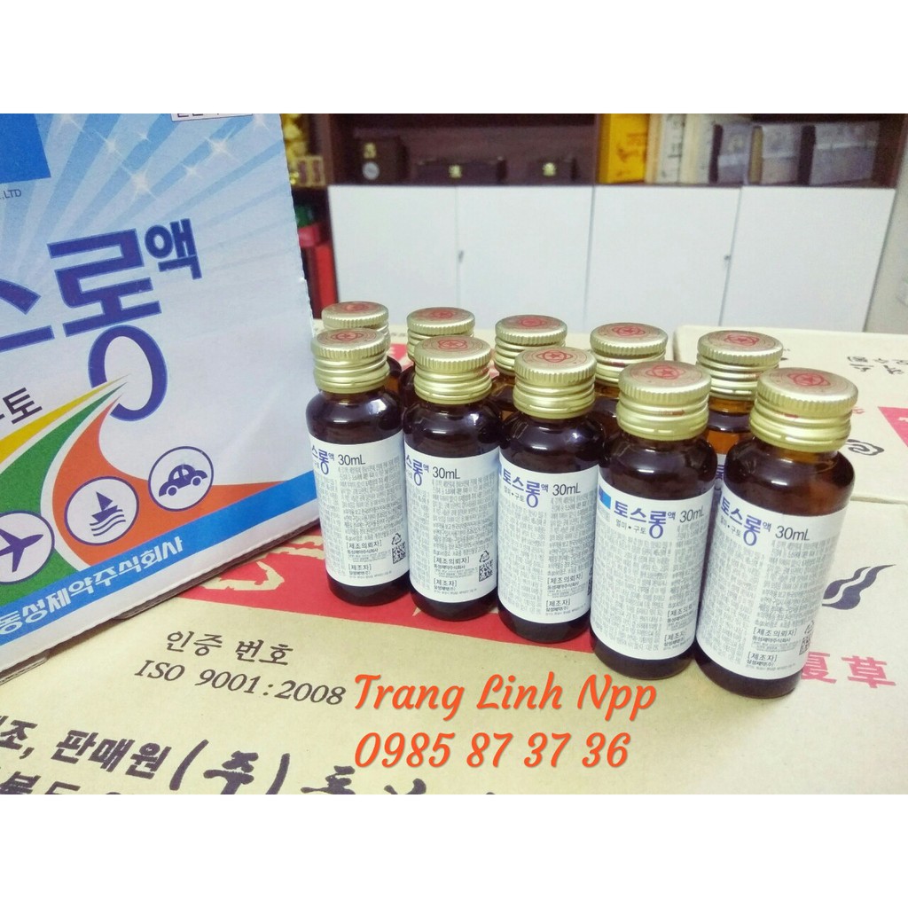 Nước Chống Say Xe Hàn Quốc, Chống Say Tầu Xe Cao Cấp Chai 30ml