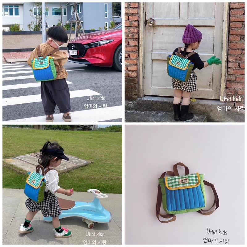BALO CHO BÉ GÁI VÀ BÉ TRAI KÍCH THƯỚC 20X20CM PHÙ HỢP BÉ TỪ GẦN 2-4 TUỔI