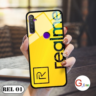 Ốp lưng kính 3D Realme 5 Pro/ Realme Q
