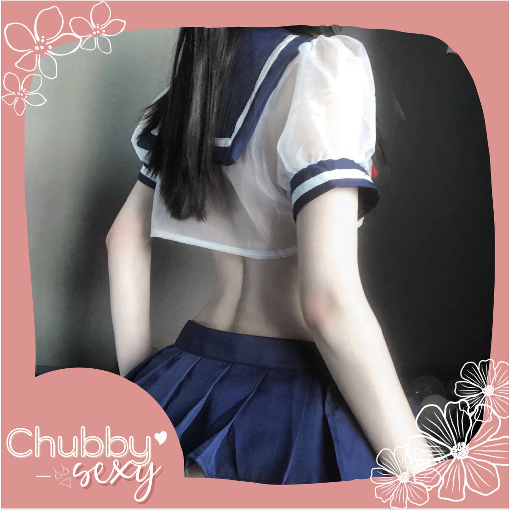 Cosplay Học Sinh Sexy  - Bộ Đồ Ngủ Chất Liệu Cao Cấp Phong Cách Nhật Bản Khiêu Khích Quyến Rũ - CPL000 - Chubby.sexy | BigBuy360 - bigbuy360.vn