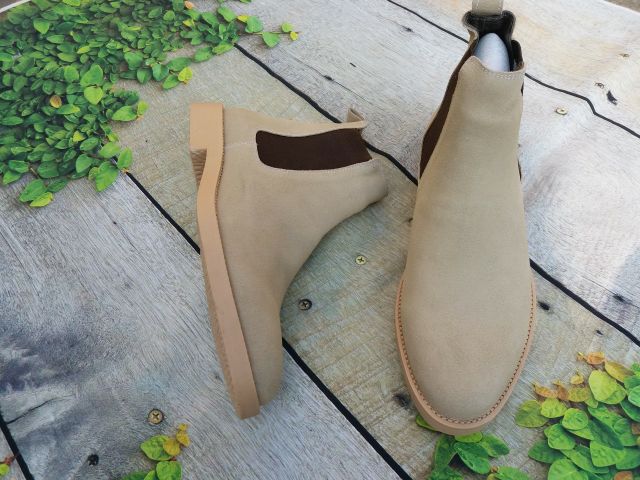 Giày boot nam phong cách cao bồi