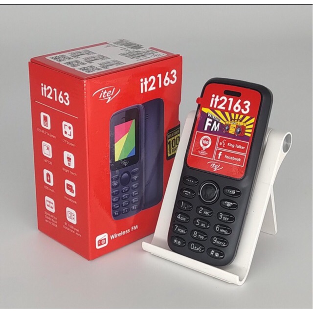 Mới 100% full hộp Điện Thoại itel it2163 Bảo hành 1 đổi 1 trong 100 ngày có đọc số bàn phím - Hàng chính hãng