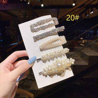 Set kẹp tóc đính đá lấp lánh sang trọng