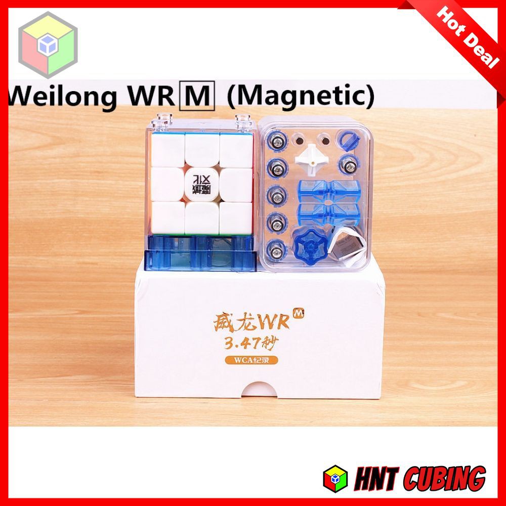 Rubik Cao Cấp 3x3 Weilong WRM 2019 (Có sẵn nam châm)