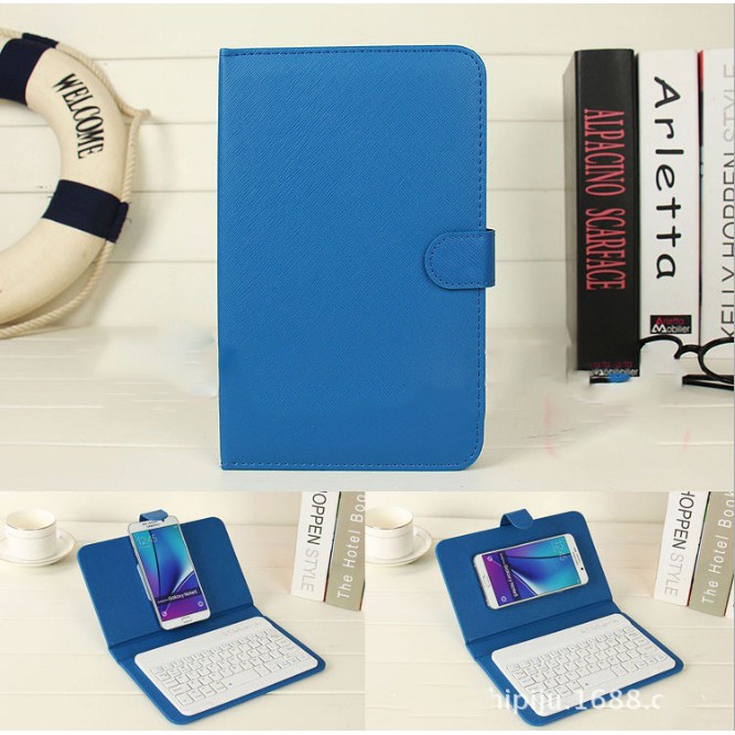 Bao da bàn phím Bluetooth điện thoại | BigBuy360 - bigbuy360.vn