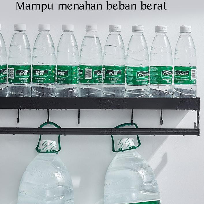 Giá Nhôm Treo Tường Đựng Đồ Dùng Nhà Bếp Tiện Dụng | BigBuy360 - bigbuy360.vn