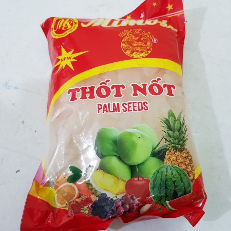 Hạt Đác Hạt Đác / Hạt Thốt Nốt Rim sẵn 1kg - Giao hãng ngẫu nhiên theo đợt hàng về chuyên nấu chè