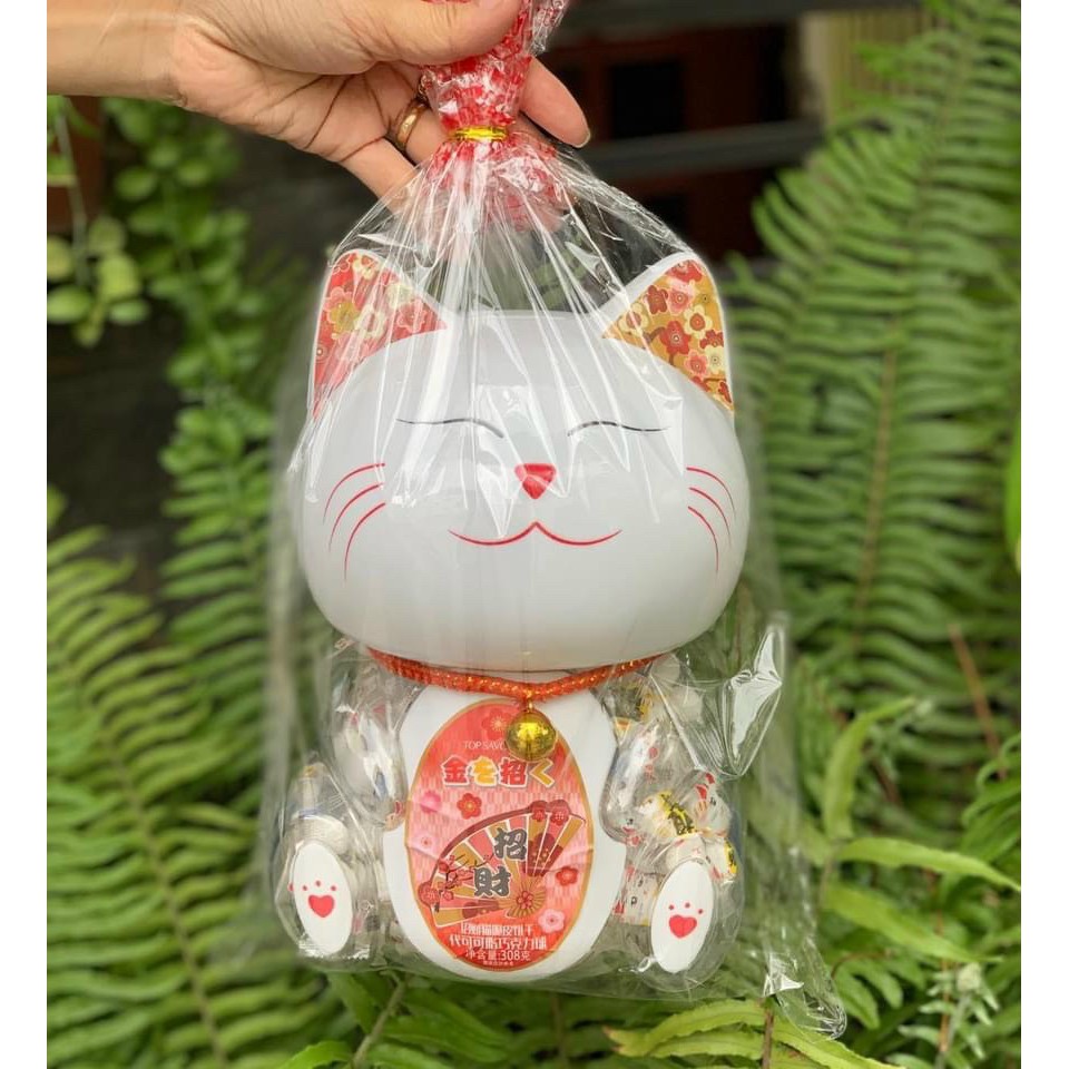 [Mã GROSALE2703 giảm 8% đơn 250K] [Qùa Tết] Hộp kẹo socola Mèo Thần Tài | BigBuy360 - bigbuy360.vn