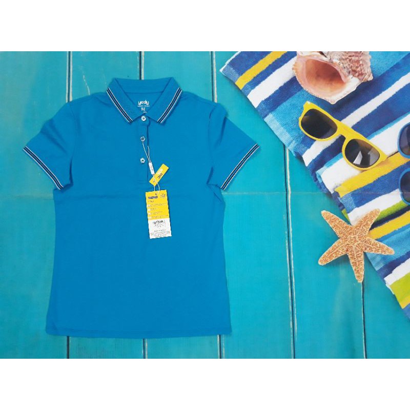 Áo polo nữ pima