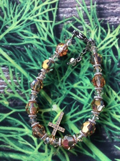 Vòng Tay Pha Lê Áo+Bạc Thái