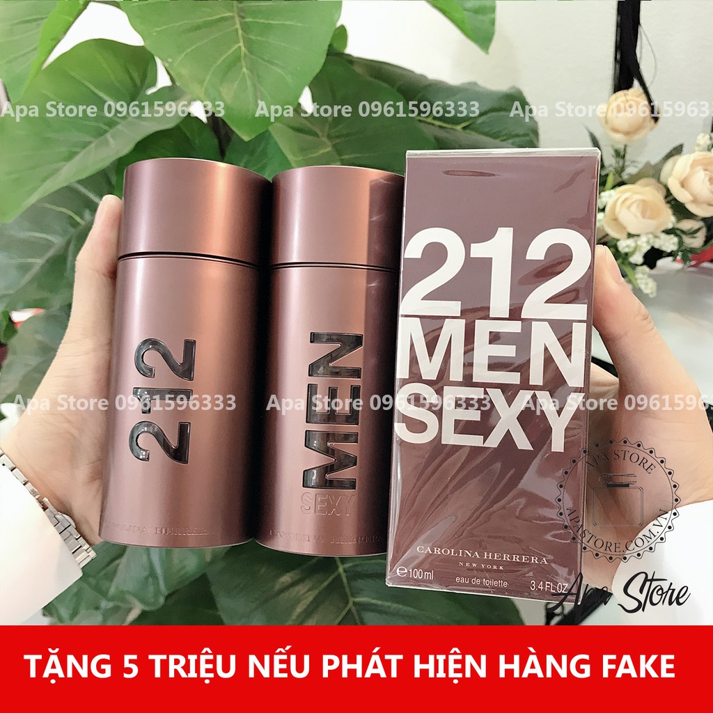 Nước Hoa Nam 212 Sexy Men Chai Full