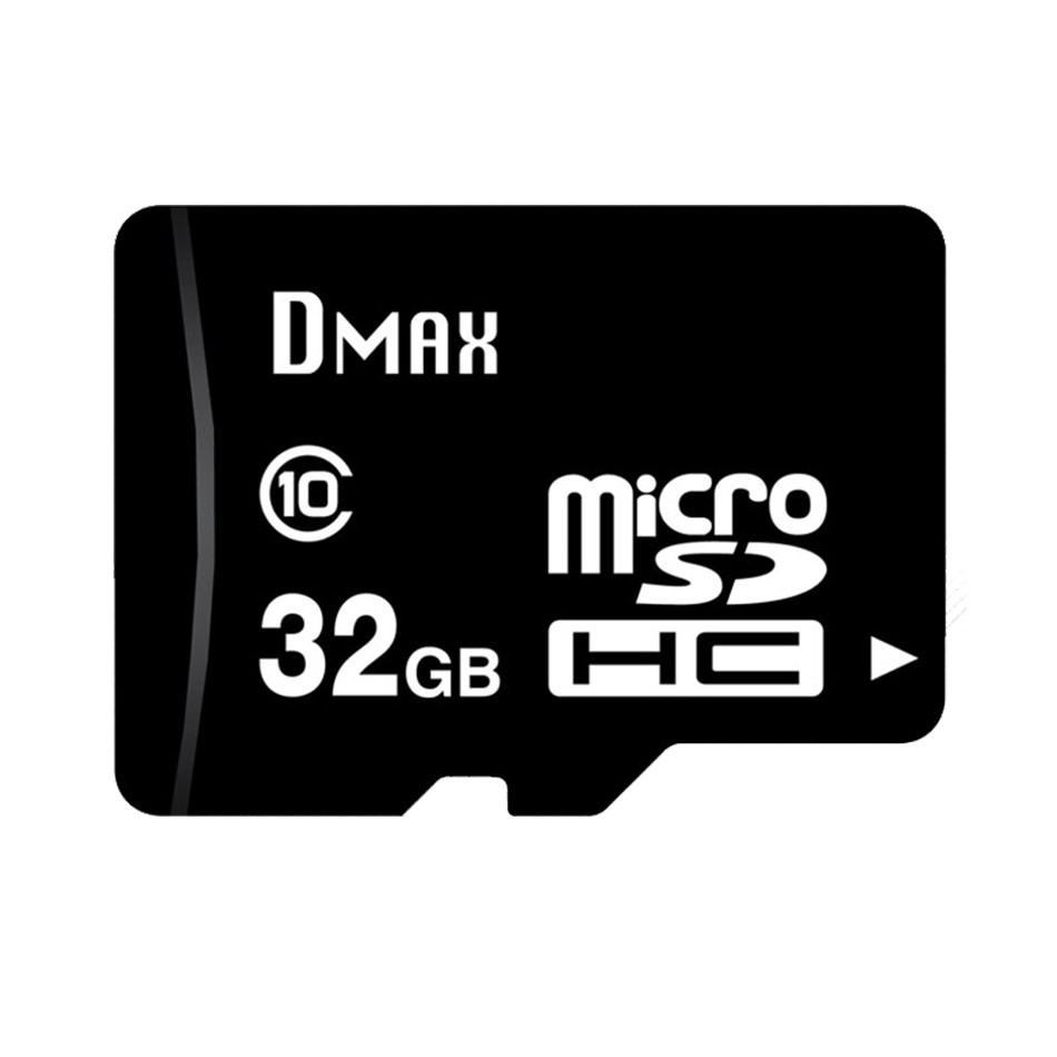 Thẻ nhớ 32GB Dmax micro SDHC Class 10 - Bảo hành 5 năm đổi mới Tặng đầu đọc thẻ nhớ micro(ngẫu nhiên)