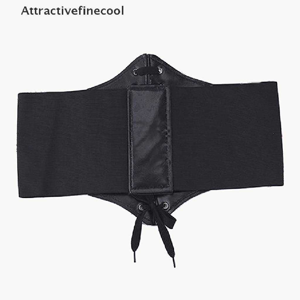 Đai Nịt Bụng Da Pu Co Dãn Định Hình Eo Cho Nữ