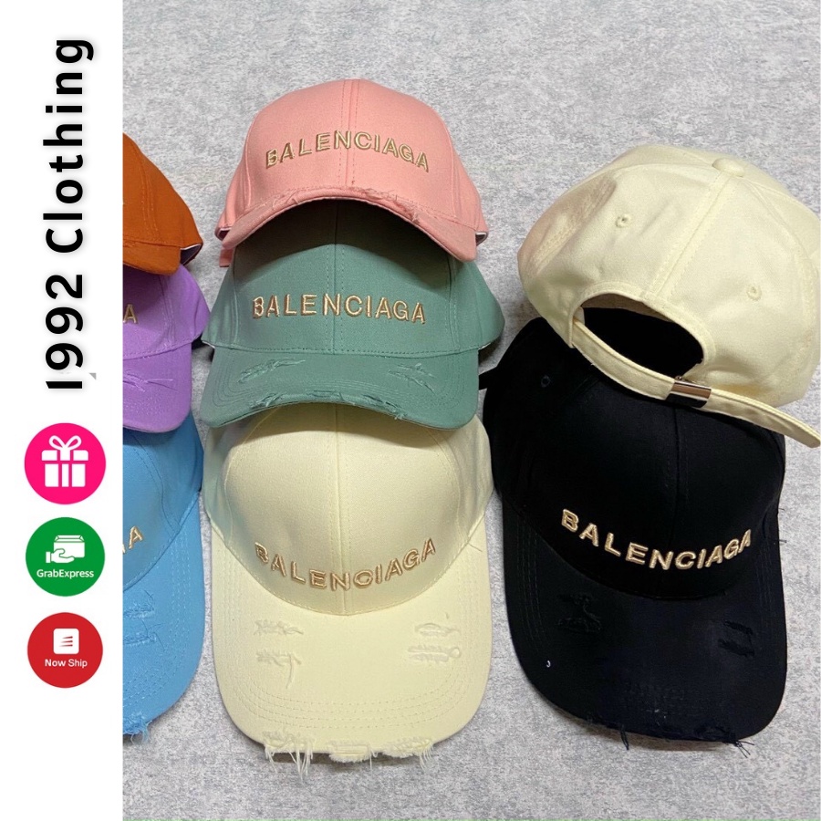 Nón lưỡi trai Balenciaga 1992 Clothing - Mũ lưỡi trai phong cách Ulzzang form unisex nam nữ