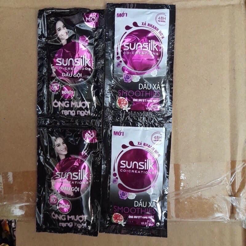 10 gói dầu gội /xã sunsilk