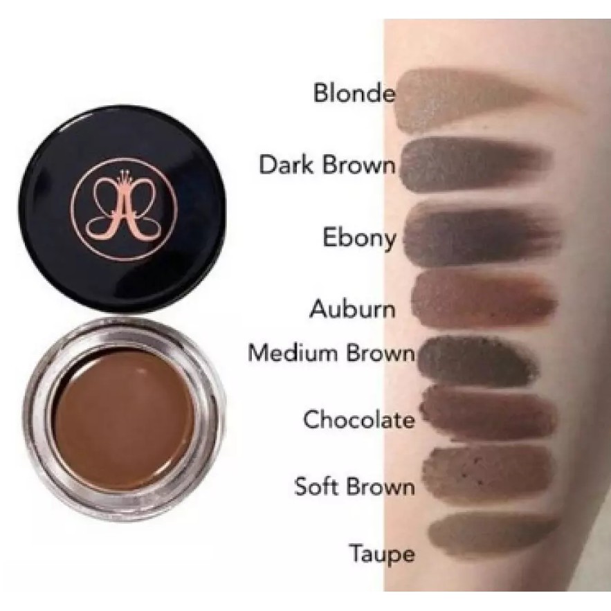 Gel Vẽ Mày Anastasia Beverly Hills, Hoàn Thiện Chân Mày Trong Trang Điểm Mắt Tổng Thể