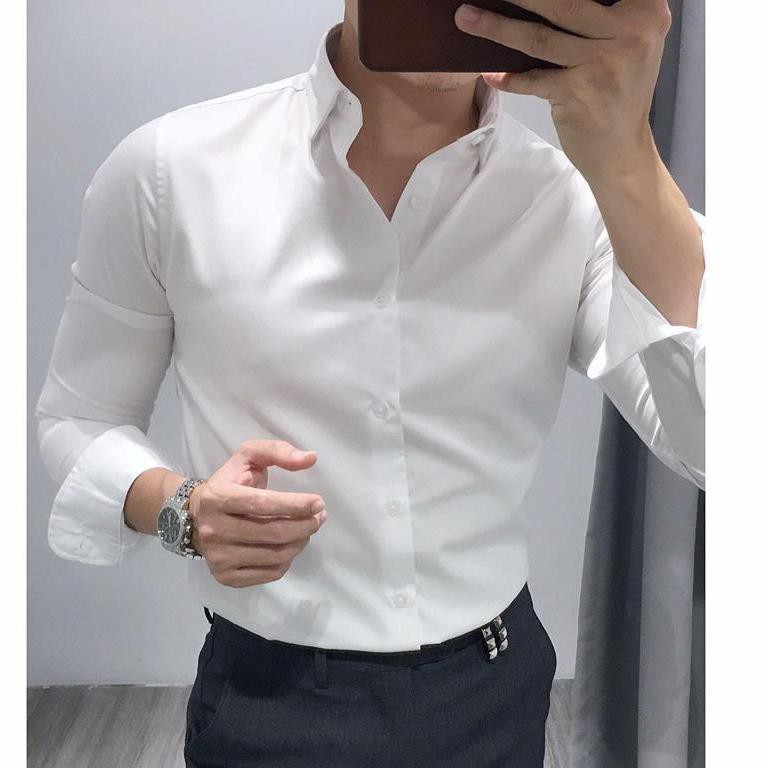 ÁO SƠ MI NAM FORM BODY LỊCH LÃM