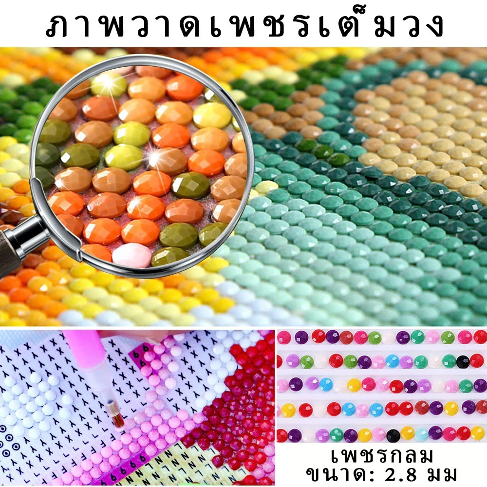 【PM】Hàn Quốc Blackpink Crystal Cross Stitch Kit, Tranh kim cương, Tự làm