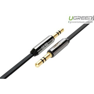 Cáp audio 3.5mm 5m ugreen 10731 có 2 đầu mạ vàng 24k chính hãng